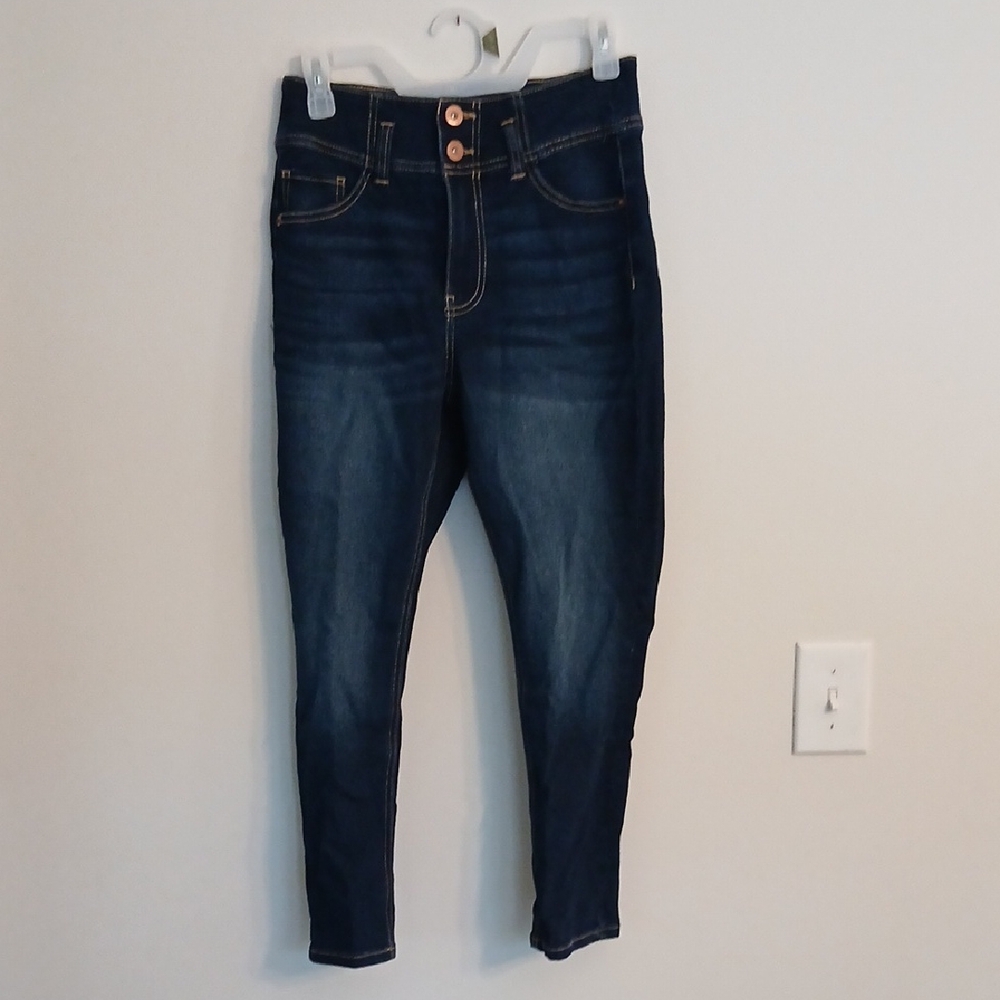 No Boundaries High Rise Dark Wash Jeans